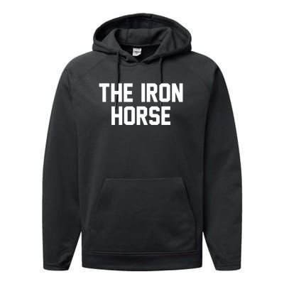 The Iron Horse Performance Fleece Hoodie