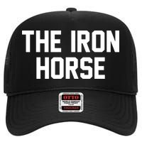 The Iron Horse High Crown Mesh Back Trucker Hat