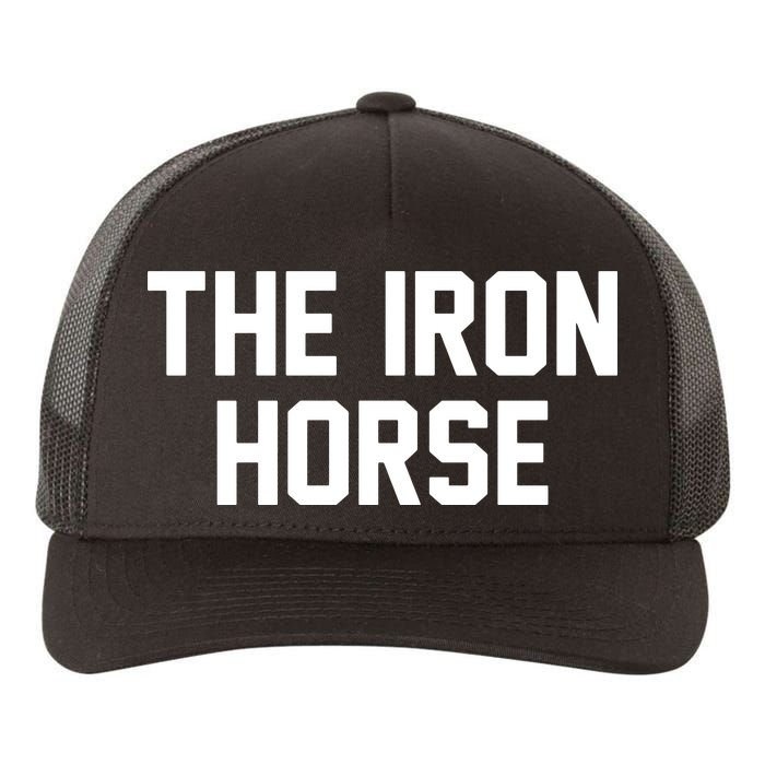 The Iron Horse Yupoong Adult 5-Panel Trucker Hat