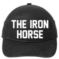 The Iron Horse 7-Panel Snapback Hat