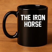 The Iron Horse 11oz C Handle Ceramic Mug