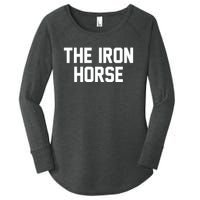 The Iron Horse Women's Perfect Tri Tunic Long Sleeve Shirt