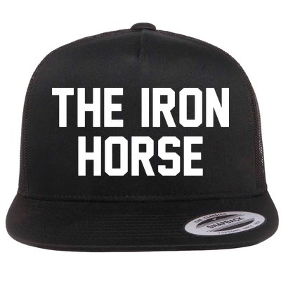 The Iron Horse Flat Bill Trucker Hat