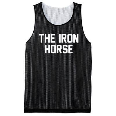 The Iron Horse Mesh Reversible Basketball Jersey Tank