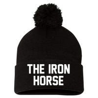 The Iron Horse Pom Pom 12in Knit Beanie