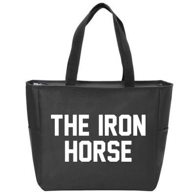 The Iron Horse Zip Tote Bag