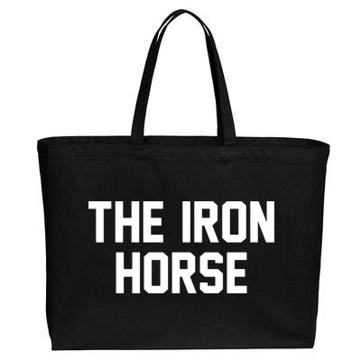 The Iron Horse Cotton Canvas Jumbo Tote