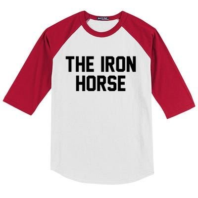 The Iron Horse Kids Colorblock Raglan Jersey