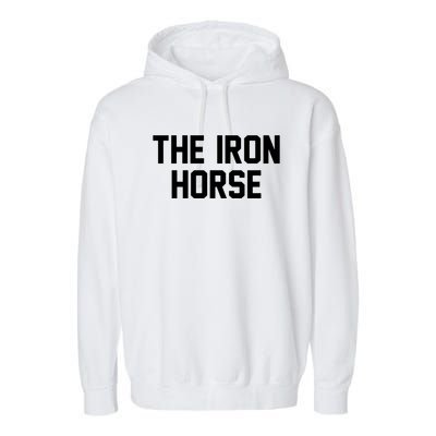 The Iron Horse Garment-Dyed Fleece Hoodie