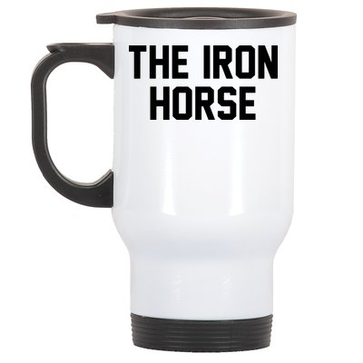 The Iron Horse Stainless Steel Travel Mug