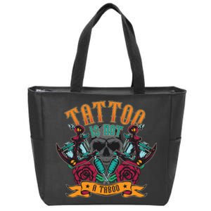 Tattoo Is Hot A Taboo Zip Tote Bag