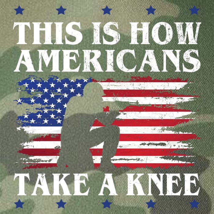 This Is How Americans Take A Knee Legacy Tie Dye Trucker Hat