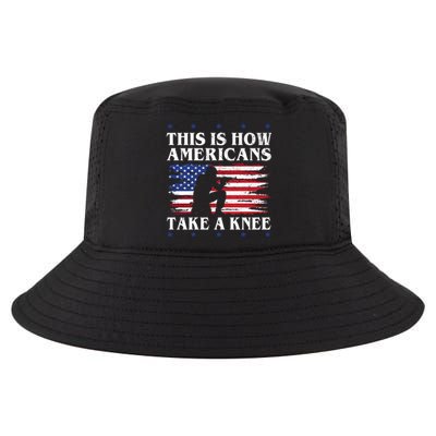 This Is How Americans Take A Knee Cool Comfort Performance Bucket Hat