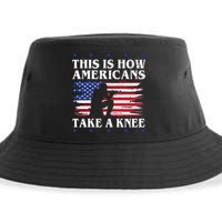 This Is How Americans Take A Knee Sustainable Bucket Hat