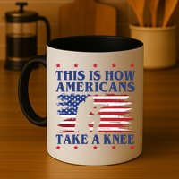 This Is How Americans Take A Knee Mug