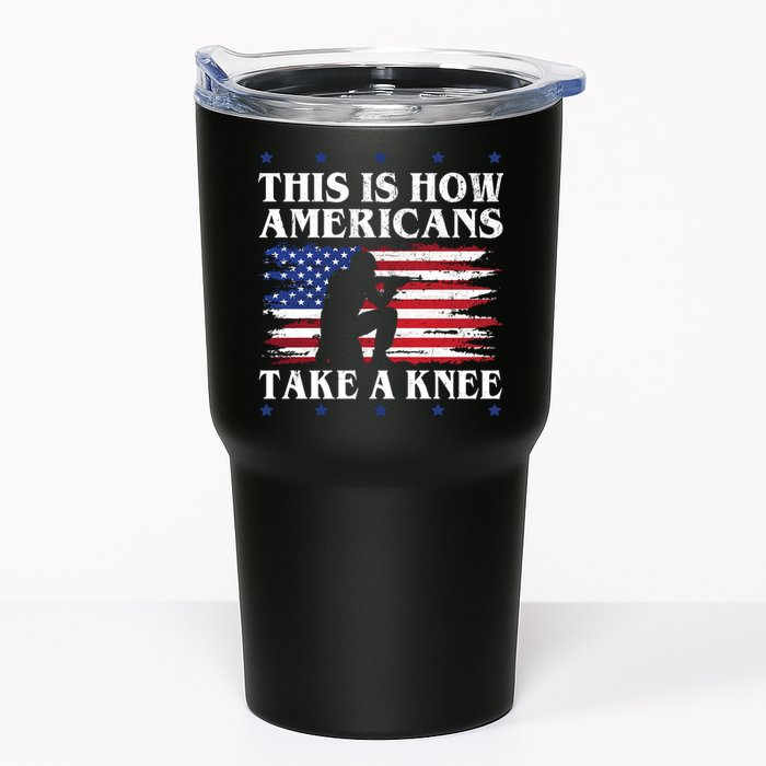 This Is How Americans Take A Knee Tumbler