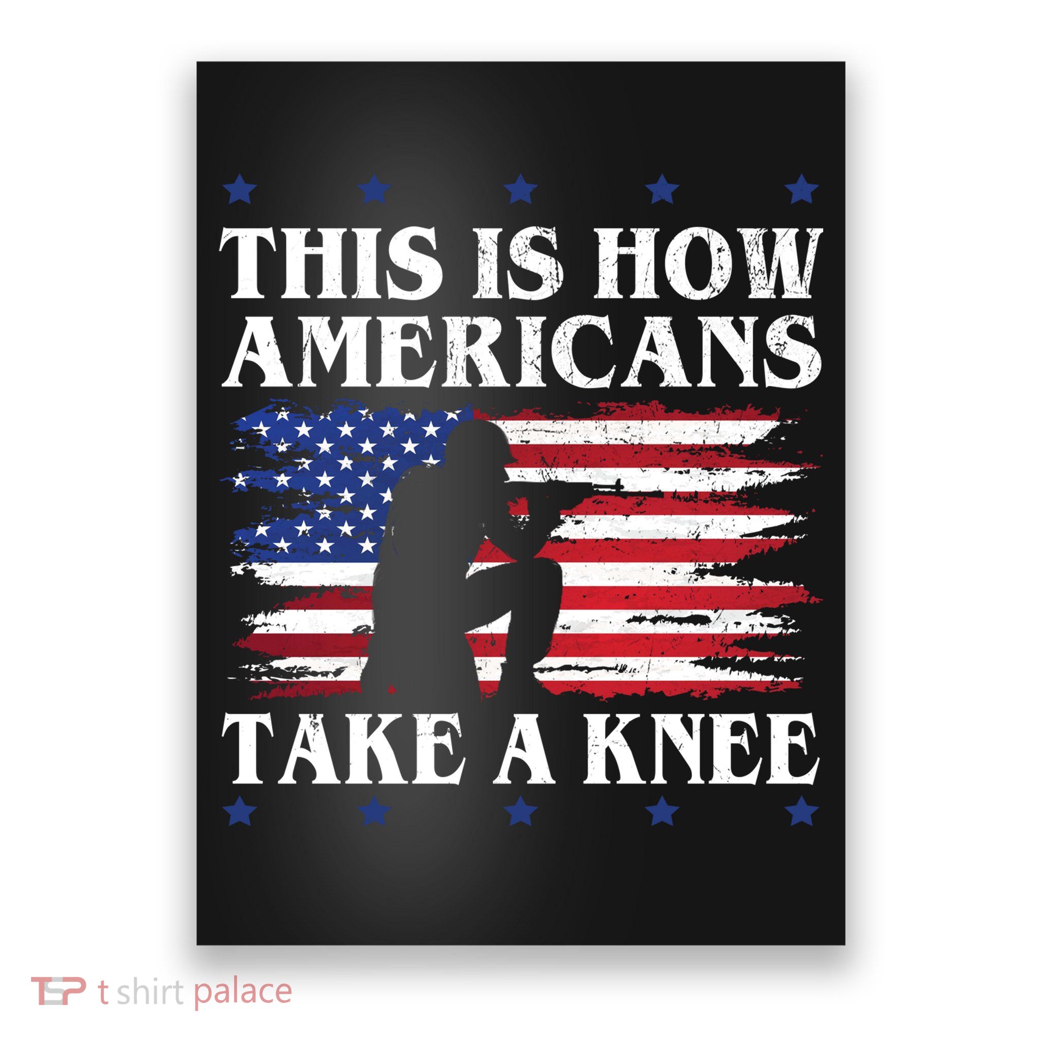 This Is How Americans Take A Knee Poster
