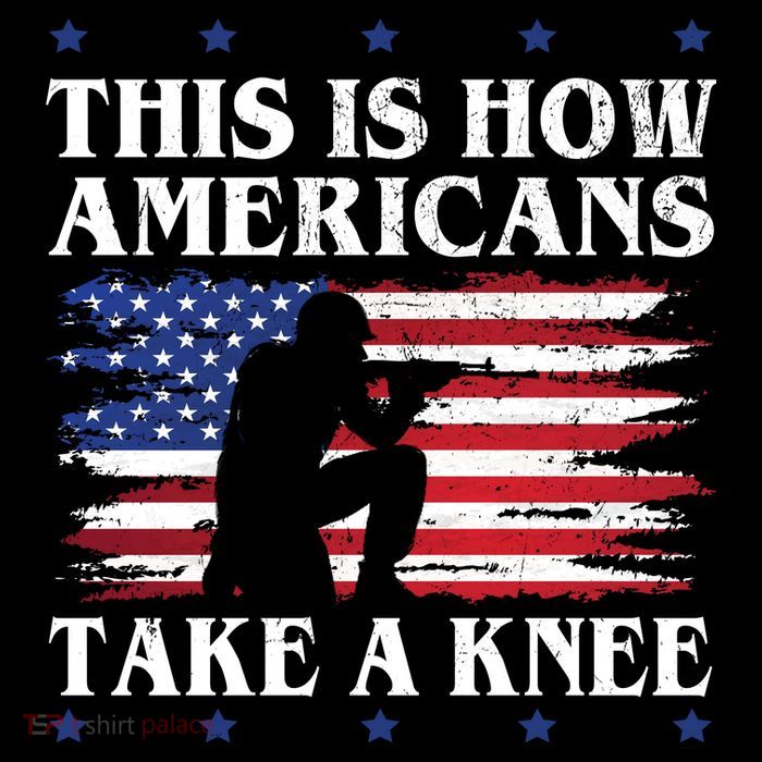 This Is How Americans Take A Knee Poster