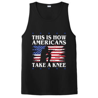 This Is How Americans Take A Knee PosiCharge Competitor Tank