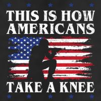 This Is How Americans Take A Knee Golf Towel