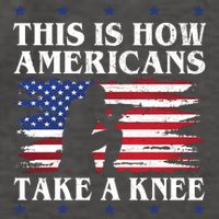 This Is How Americans Take A Knee Vector Backpack