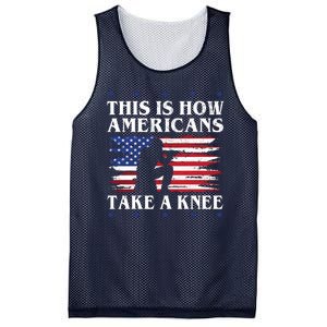 This Is How Americans Take A Knee Mesh Reversible Basketball Jersey Tank