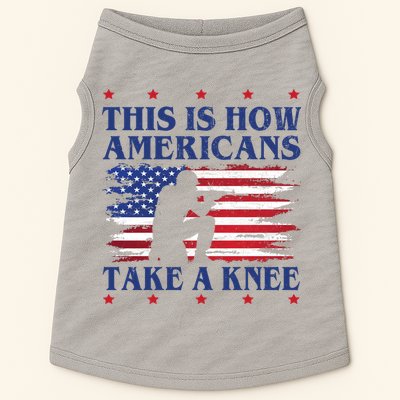 This Is How Americans Take A Knee Doggie Tank