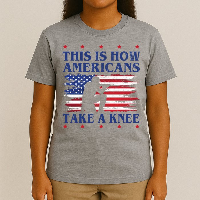 This Is How Americans Take A Knee T-Shirt