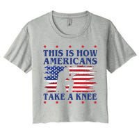 This Is How Americans Take A Knee Crop Top
