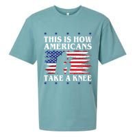 This Is How Americans Take A Knee Sueded Cloud Jersey T-Shirt