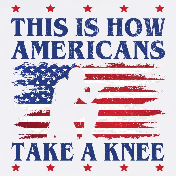 This Is How Americans Take A Knee Garment-Dyed Sweatshirt
