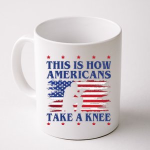 This Is How Americans Take A Knee Coffee Mug