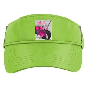 This Is How I Roll Funny Product Knitting Crocheting Lovers Gift Adult Drive Performance Visor