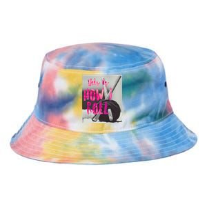 This Is How I Roll Funny Product Knitting Crocheting Lovers Gift Tie Dye Newport Bucket Hat