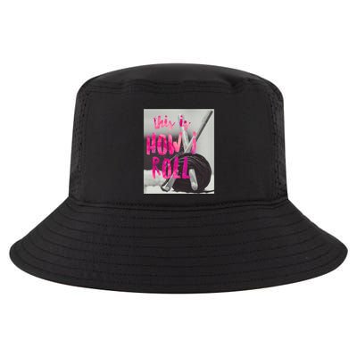 This Is How I Roll Funny Product Knitting Crocheting Lovers Gift Cool Comfort Performance Bucket Hat