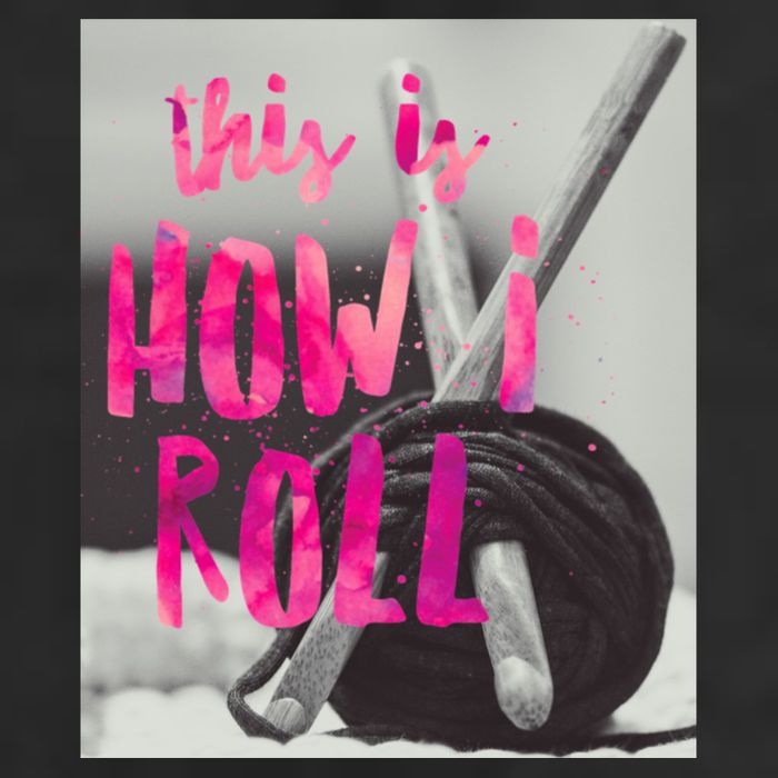This Is How I Roll Funny Product Knitting Crocheting Lovers Gift Adult Drive Performance Visor