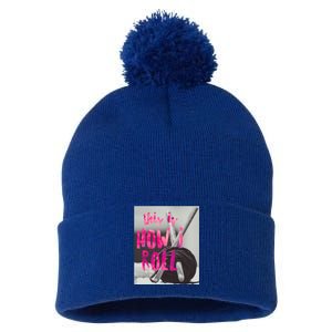 This Is How I Roll Funny Product Knitting Crocheting Lovers Gift Pom Pom 12in Knit Beanie