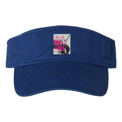 This Is How I Roll Funny Product Knitting Crocheting Lovers Gift Valucap Bio-Washed Visor