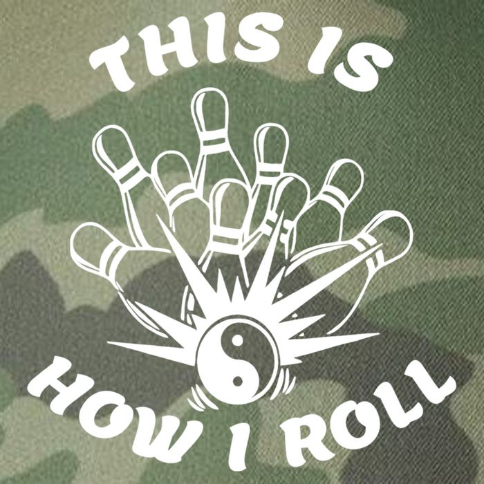 This Is How I Roll Funny Bowling Legacy Tie Dye Trucker Hat