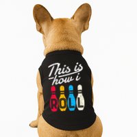 This Is How I Roll Bowling Bowler Bowlers Funny Doggie Tank