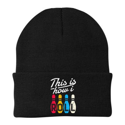 This Is How I Roll Bowling Bowler Bowlers Funny Beanie