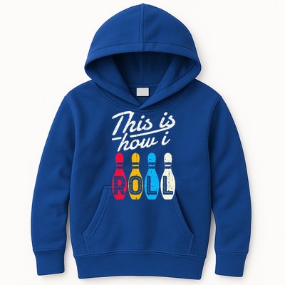 This Is How I Roll Bowling Bowler Bowlers Funny Kids Hoodie