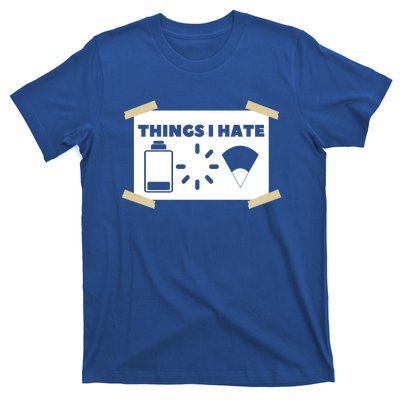 Things I Hate Programmer Gamer Funny Gamer Gift T-Shirt