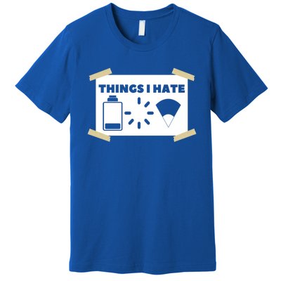 Things I Hate Programmer Gamer Funny Gamer Gift Premium T-Shirt