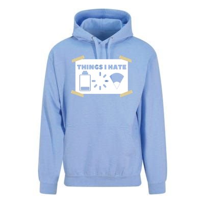 Things I Hate Programmer Gamer Funny Gamer Gift Unisex Surf Hoodie