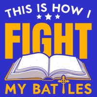 This Is How I Fight My Battles Christian Believer Bible Cute Gift Zip Tote Bag