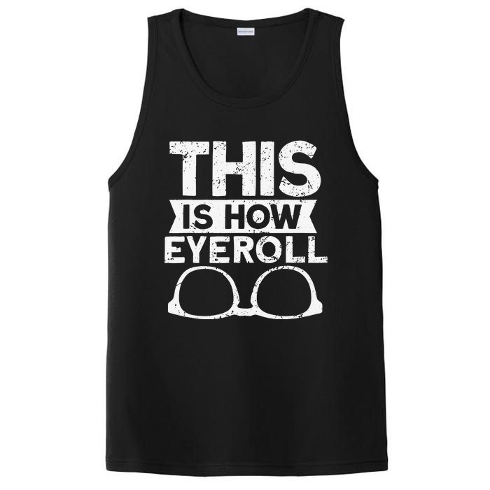 This Is How Eyeroll Funny Optometrist Optometry Optician PosiCharge Competitor Tank