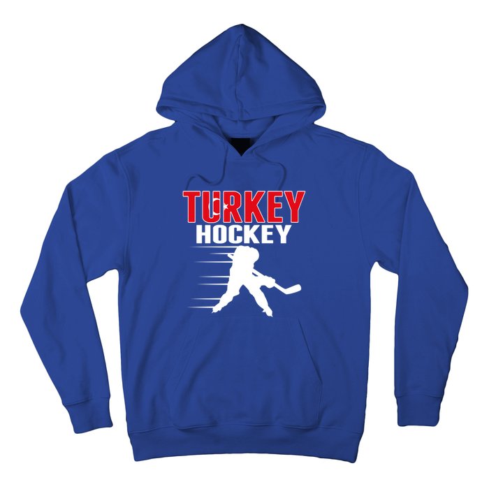 Turkey Ice Hockey Fans Jersey Turkish Hockey Team Supporter Cool Gift Hoodie