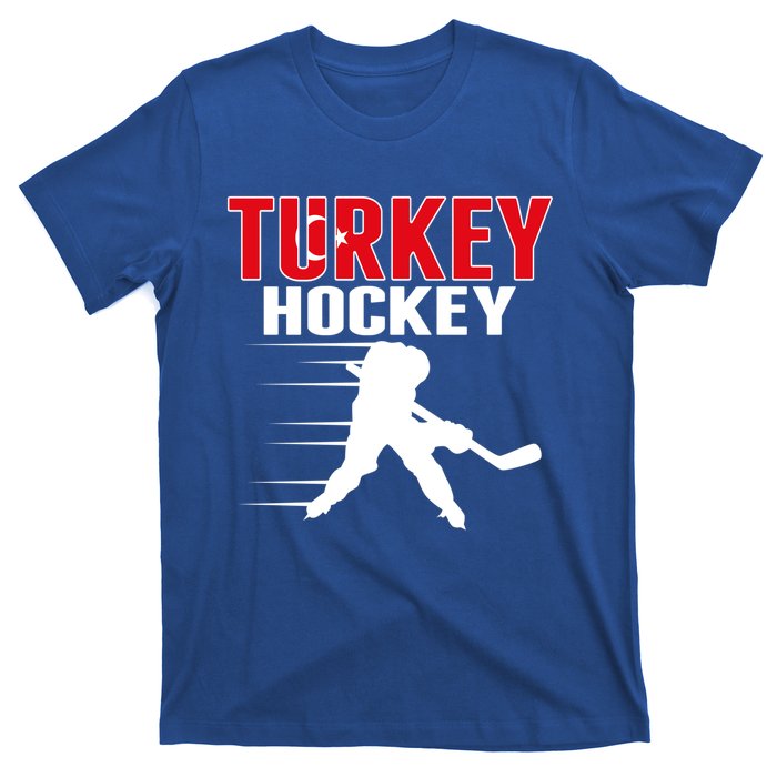 Turkey Ice Hockey Fans Jersey Turkish Hockey Team Supporter Cool Gift T-Shirt