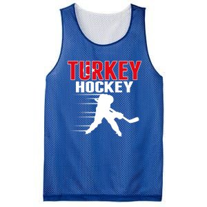 Turkey Ice Hockey Fans Jersey Turkish Hockey Team Supporter Cool Gift Mesh Reversible Basketball Jersey Tank